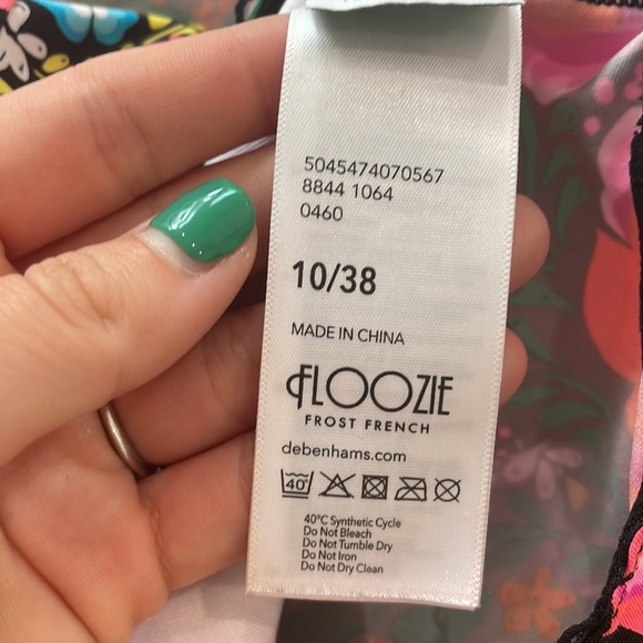 One piece swimsuit never worn! Multi colored - Picture 5 of 5